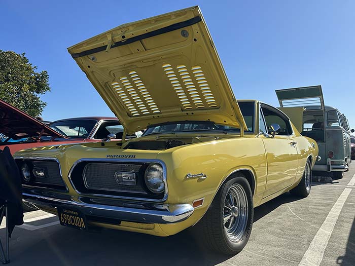 69BCUDA vanity license plate meaning 1969 (Plymouth) Baracuda