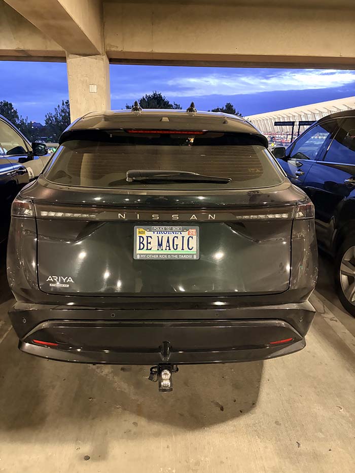 BEMAGIC vanity license plate