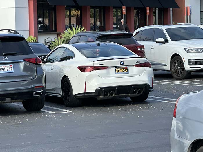DERMFXR vanity license plate