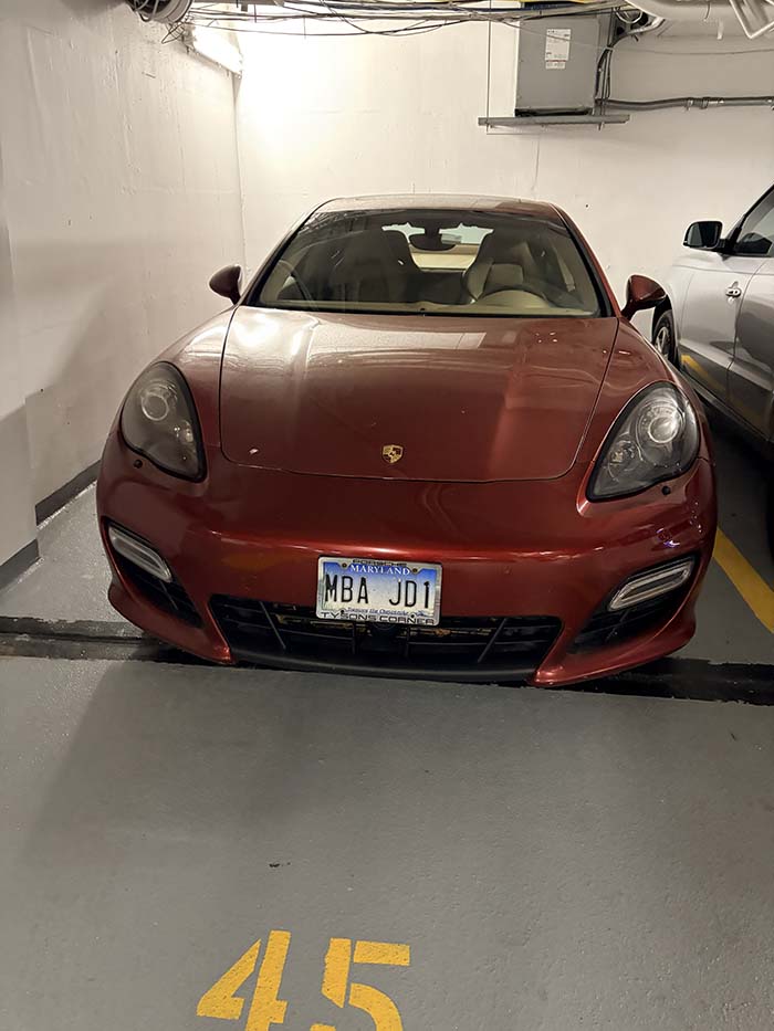 MBAJD1 vanity license plate