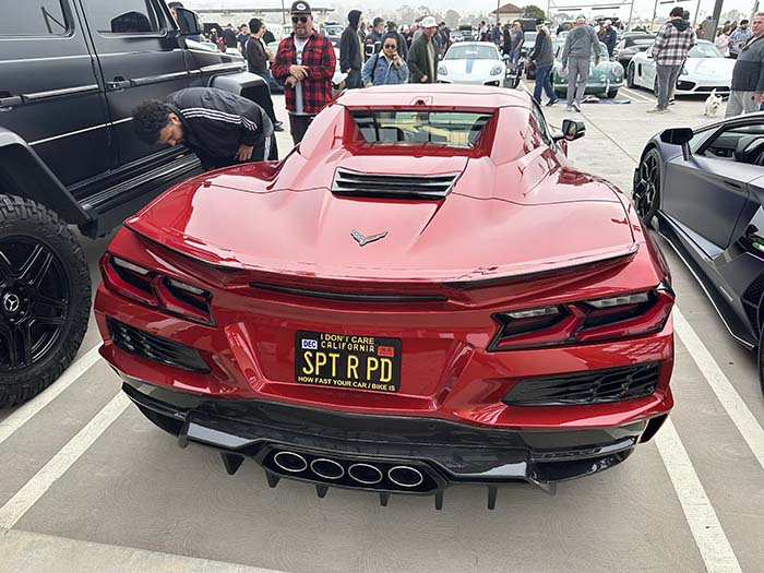 SPTRPD vanity license plate meaning Respect Our Police Department