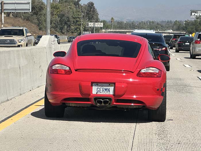 GRMN vanity license plate meaning German