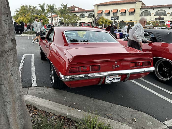 1969FUN vanity license plate meaning Fun 1969 (Chevy Camero)