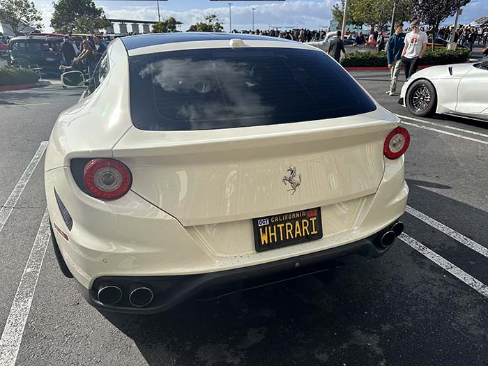 WHTRARI vanity license plate