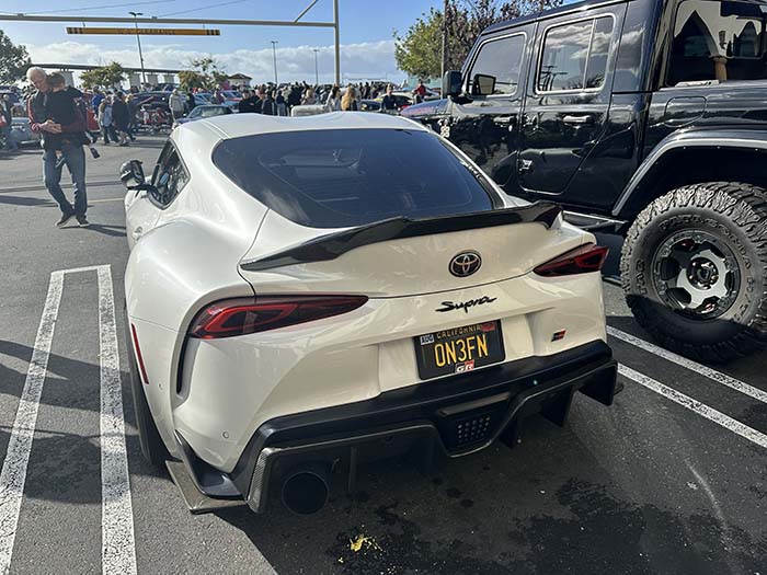 ON3FN vanity license plate meaning One Fun (Supra)