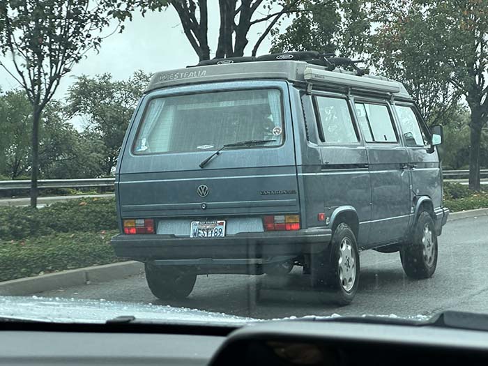 WESTY89 vanity license plate meaning 1989 (Volkswagen) Westfalia