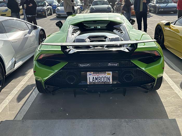 LAMBODN vanity license plate meaning Lamborghini Down