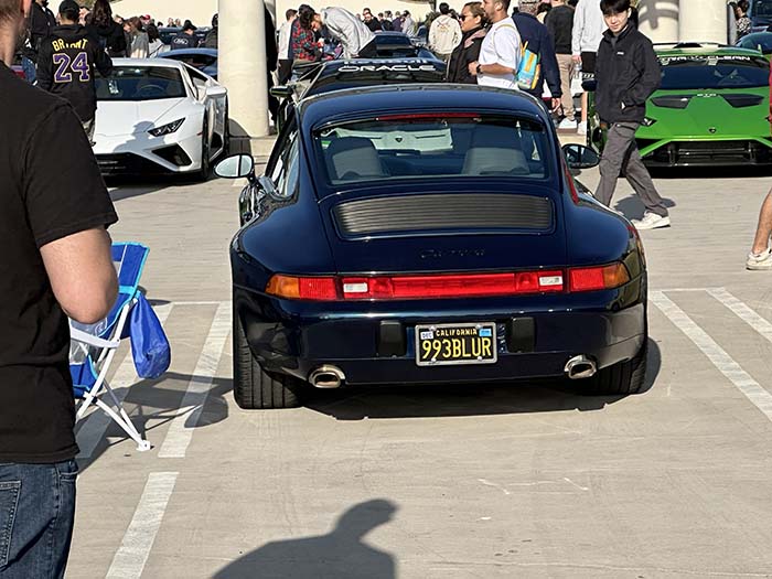 993BLUR vanity license plate
