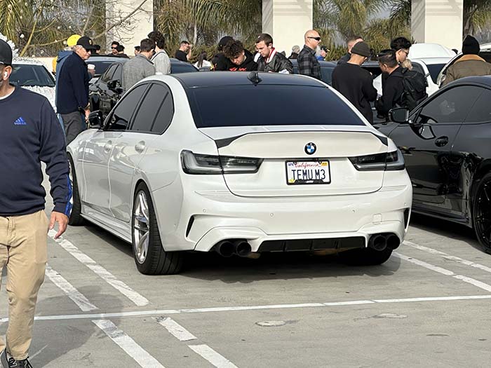 TEMUM3 vanity license plate meaning Temu (BMW) M3