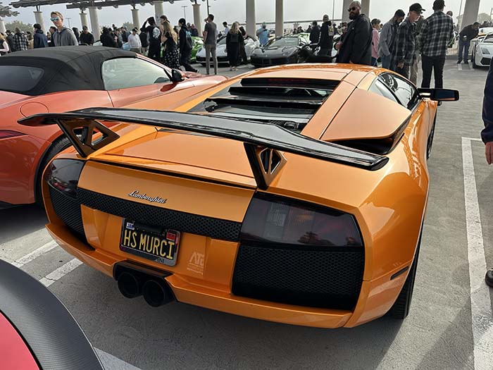HSMERCI vanity license plate meaning His (Lamborghini) Murcielago