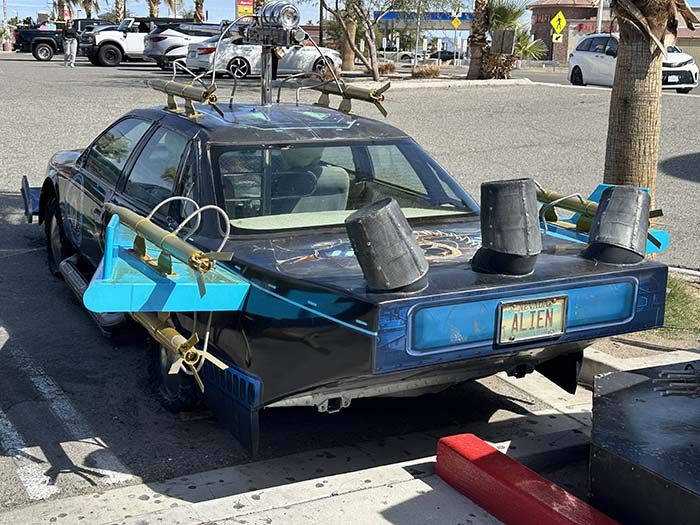 ALIEN vanity license plate