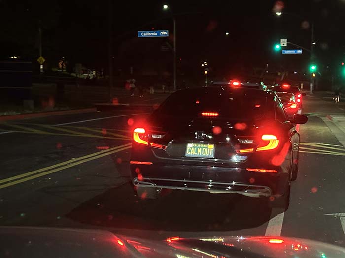 CALMOUT vanity license plate meaning Call 'em Out
