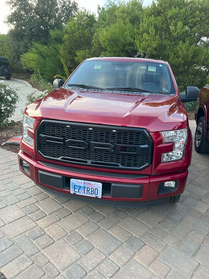 EZTRBO vanity license plate