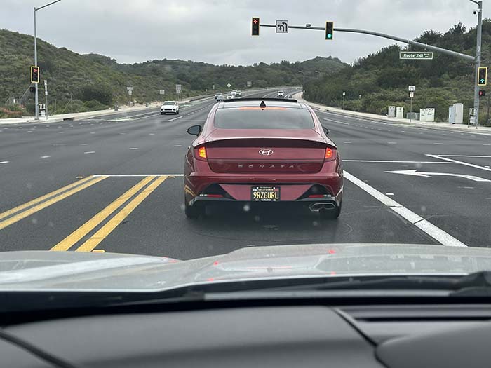 9RZGURL vanity license plate