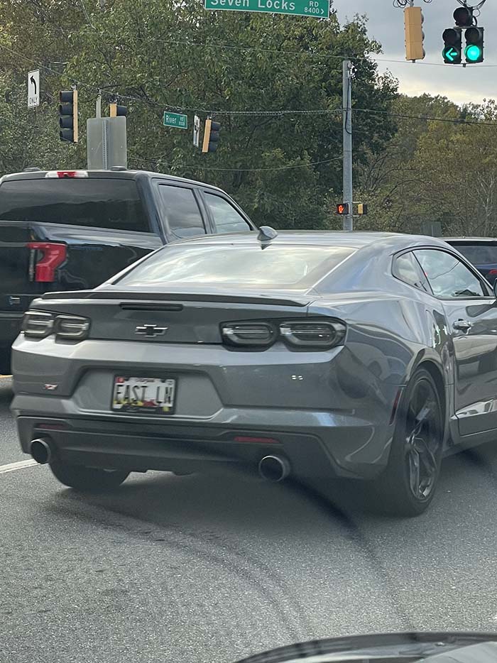 FASTLN vanity license plate meaning Fast Lane