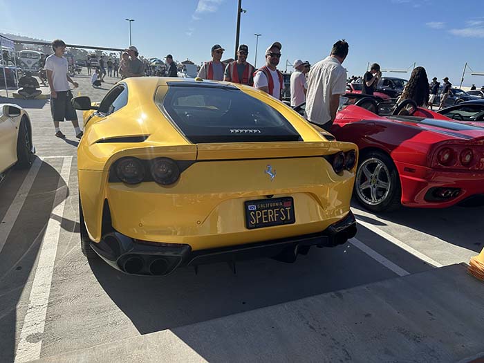 SPERFST vanity license plate