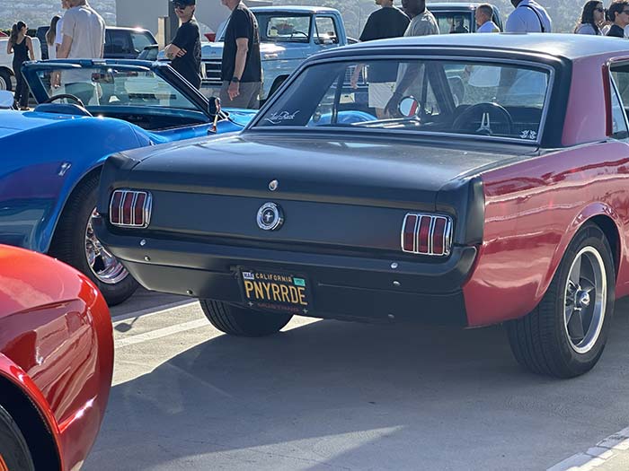 PNYRRDE vanity license plate meaning Pony Ride (Mustang)