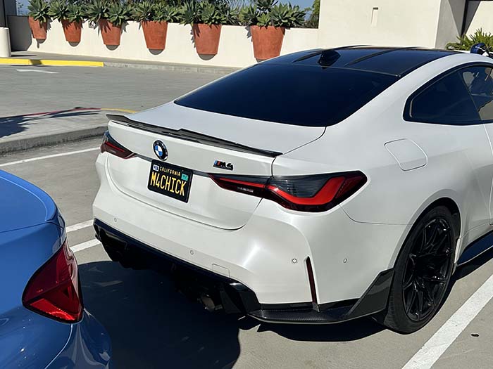 M4CHICK vanity license plate meaning (BMW) M4 Chick