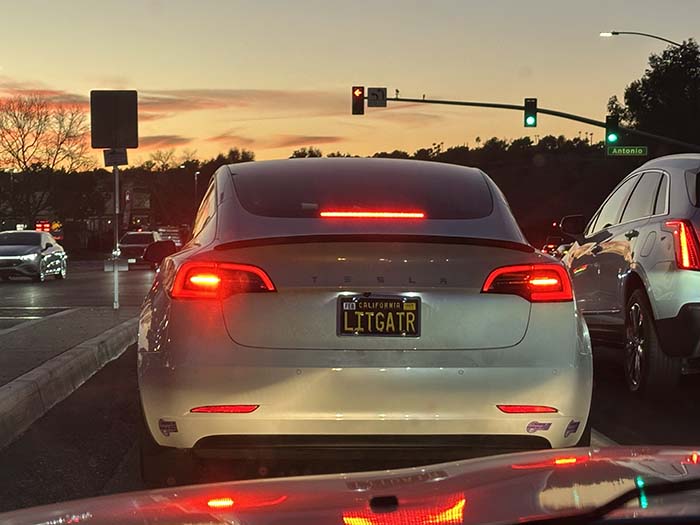LITGATR vanity license plate