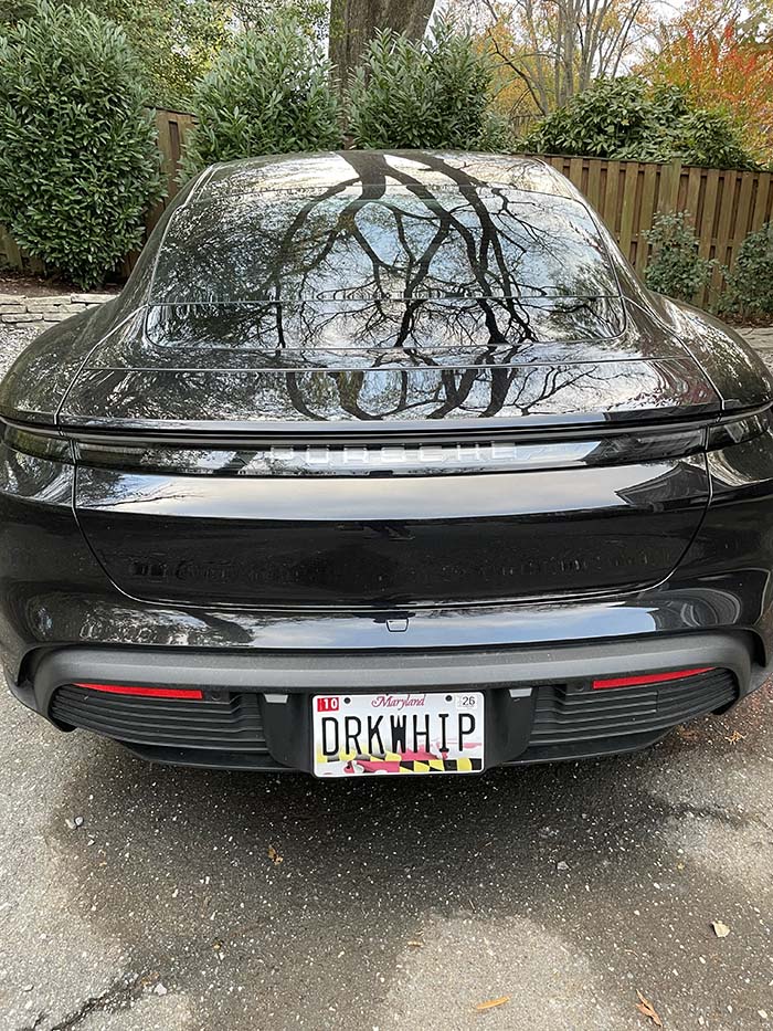 DRKWHIP vanity license plate