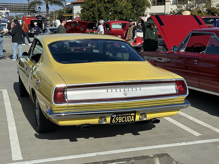 69BCUDA vanity license plate