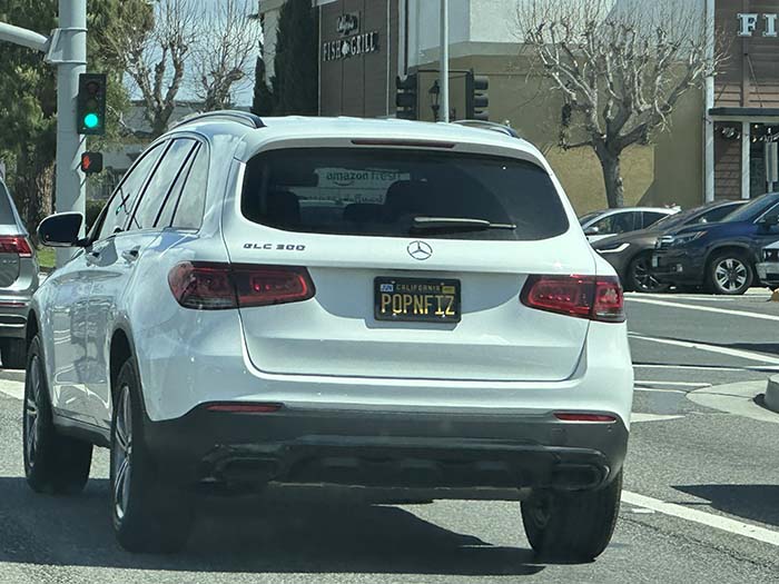 POPNFIZ vanity license plate