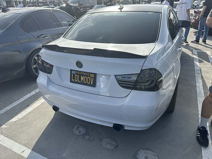 LOLMOOV vanity license plate meaning lol Move!