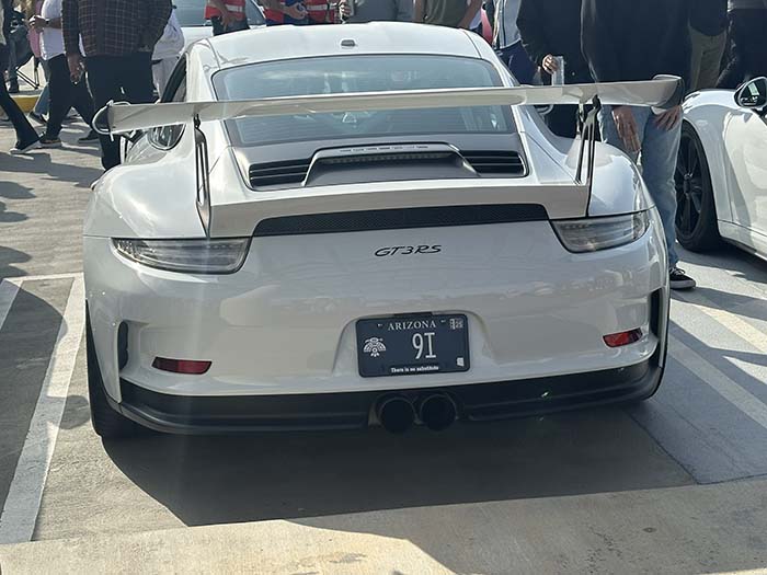 9I vanity license plate meaning (Porsche 911) (9)91 (chassis code)