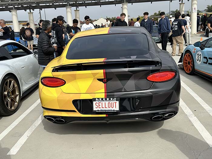 SELLOUT vanity license plate