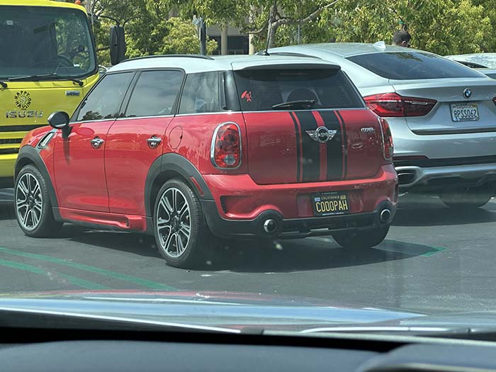 COOOPAH vanity license plate