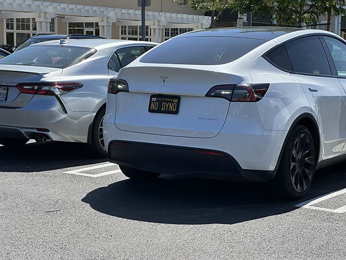 NODYNO vanity license plate