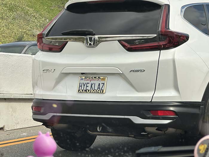 HYEKLAZ vanity license plate meaning High Class