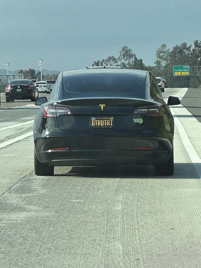 DTRDTRT vanity license plate meaning DTRDTRT