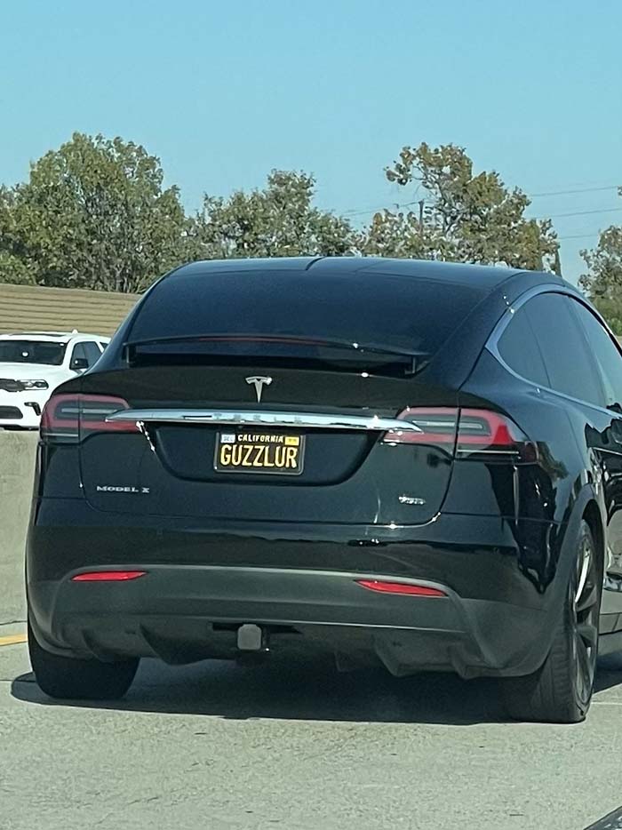GUZZLUR vanity license plate