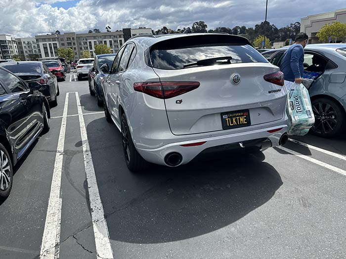 TLKTME vanity license plate