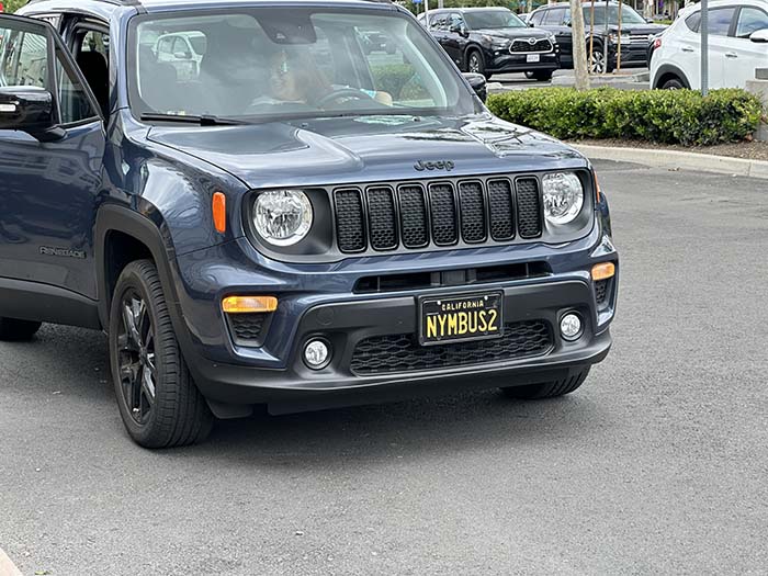 NYMBUS2 vanity license plate