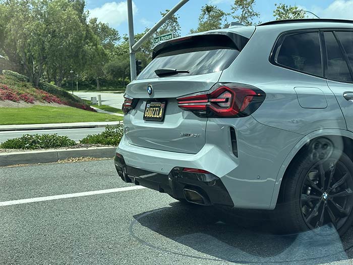 GUDZILA vanity license plate meaning Godzilla