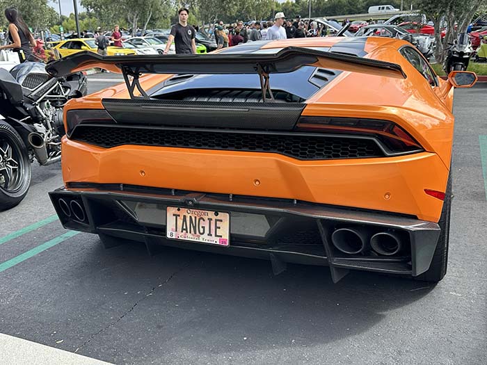 TANGIE vanity license plate meaning Tangerine