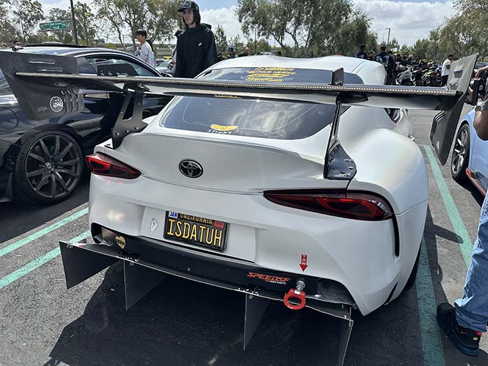 ISDATUH vanity license plate meaning Is That A (Supra)?