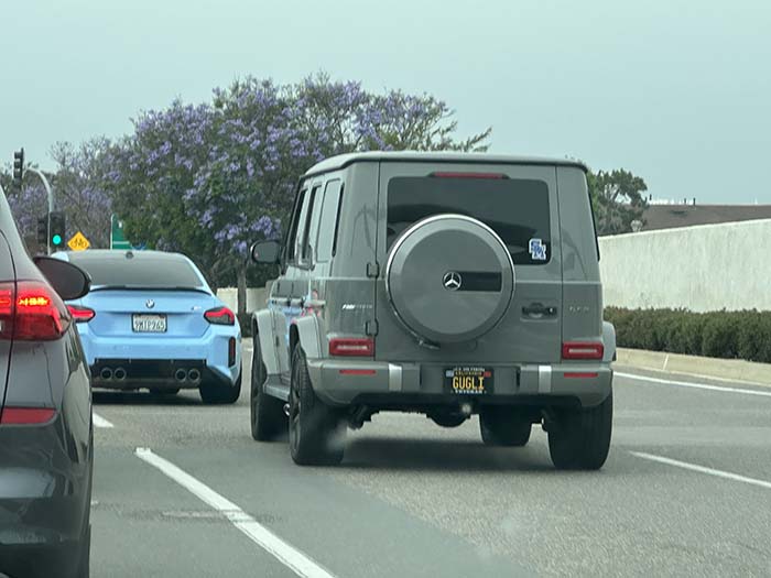 GUGLI vanity license plate meaning Ugly G (wagon)