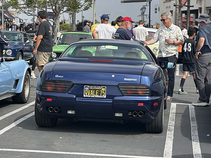 QVALE75 vanity license plate meaning Qvale Mangusta 75