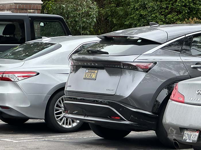 EVIEPWR vanity license plate meaning EV Power
