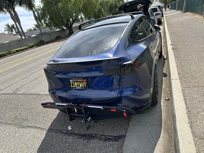 ISMYWHY vanity license plate meaning Is My (Tesla Model) Y