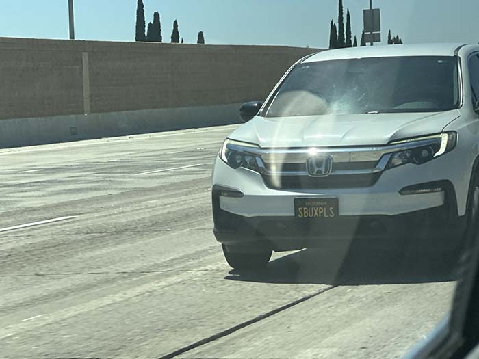 SBUXPLS vanity license plate