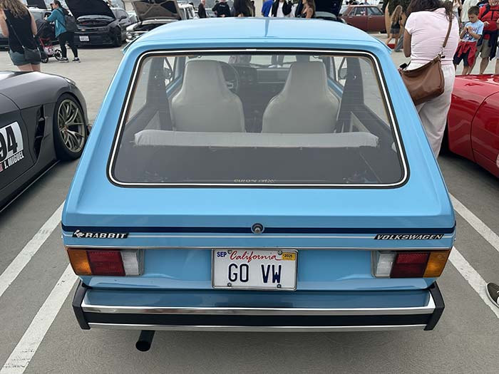 GOVW vanity license plate meaning Go Volkewagen