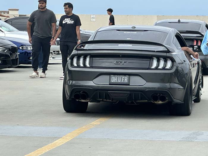 OHUFR vanity license plate meaning Oh, You F'er