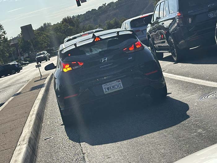 IKMCHI vanity license plate