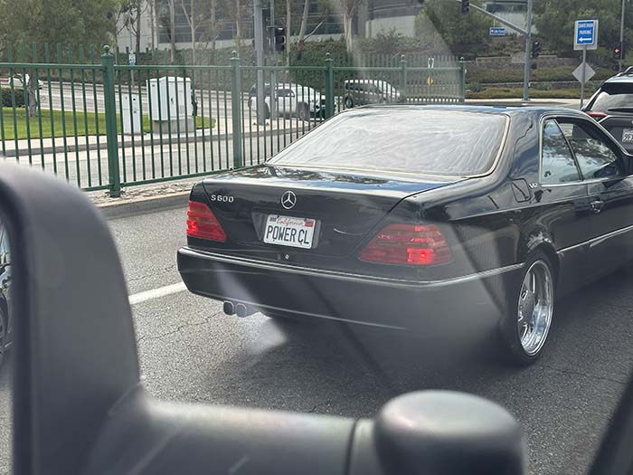 POWERCL vanity license plate meaning Powerful (Mercedes Benz) CL