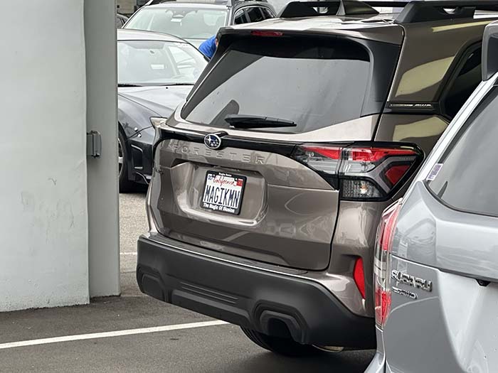 MAGIKMN vanity license plate