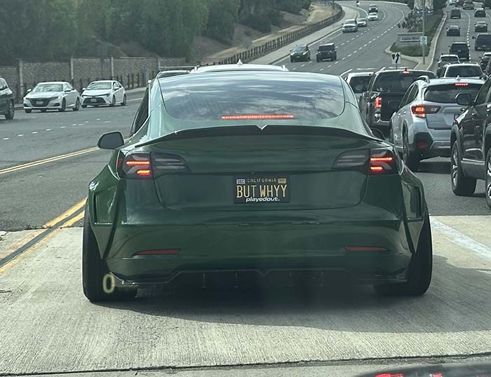BUTWHYY vanity license plate